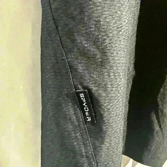 Spyder Active Men's Proweb Black And Grey Woven Stretch Shorts, Size XL - Picture 6 of 10